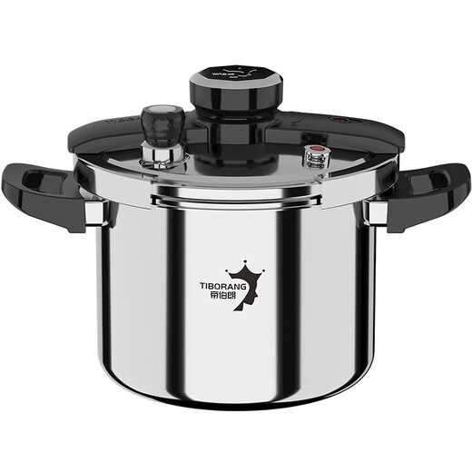 TIBORANG pressure cooker household gas induction cooker universal safety explosion-proof pressure cooker commercial large capacity pressure cooker