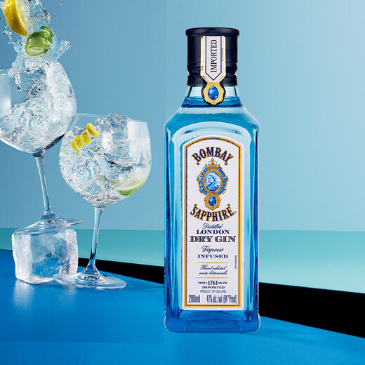 Bombay Sapphire British Gin Sapphire Gin Vino 200mL 1 botella