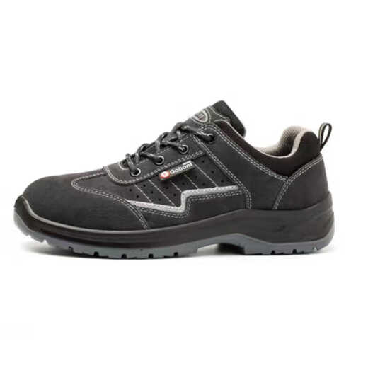 Gubant 6624 Zapatos de protección de mano de obra transpirable de verano Anti-sheshing y anti-Punteuro de cuero ácido resistente al cuero y zapatos de trabajo de cabezal de acero alcalino 6624 46