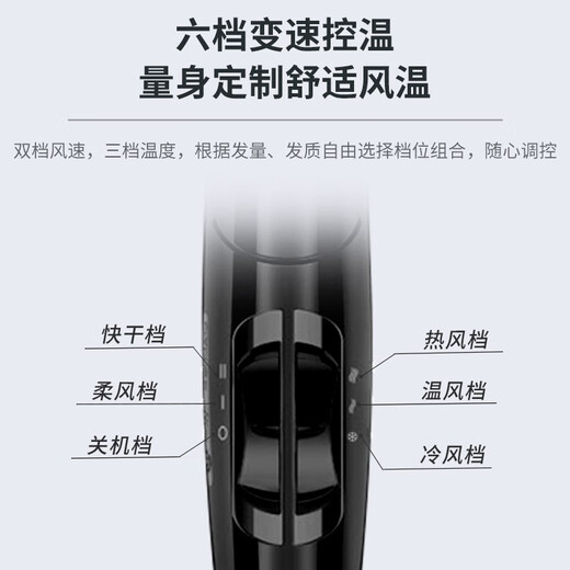 三选优品电吹风家用大功率2000W速干吹风机学生宿舍用折叠风筒fh6231 博锐吹风机/绿色送免打孔 收纳架