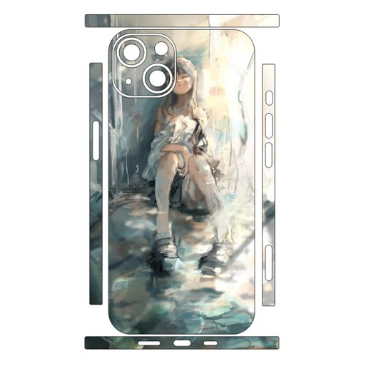Minyan adapté au film d'iPhone12 Film Full Body Sticker Apple 13Promax Back Case Back Film Couleur de dessin personnalisé Changement de couleur 13796 [] iPhone13 Mini