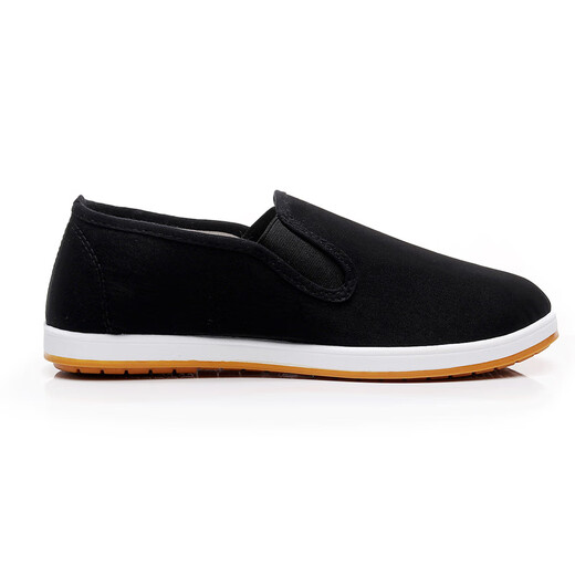 Ziweiqi Guotu 3522 waterproof shoes men's black one-foot old Beijing cloth shoes breathable lazy shoes quote beef tendon sole model 40