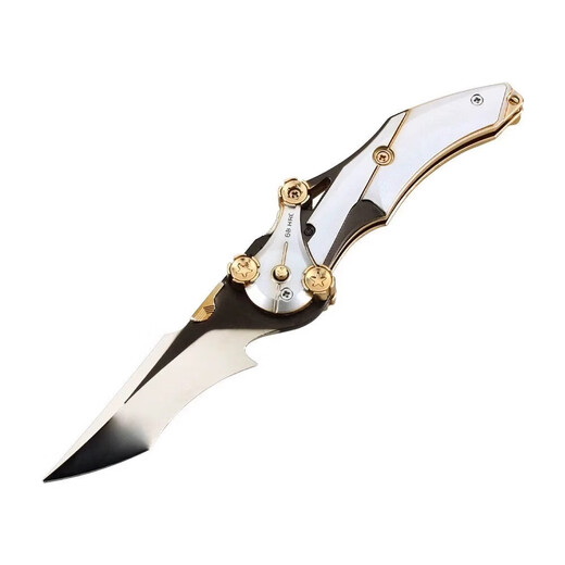 Pengyi Delta Action Shadow Blade Butterfly Blade Peripheral Alloy Material Polaris Model Toy Model Game Peripheral 22cm Cold Front Mercy Blade ABS Plastic Material Delta Action