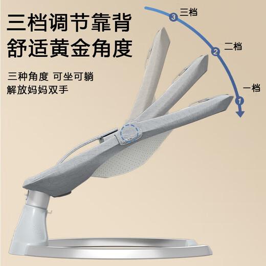 【新款】婴儿电动摇摇椅多功能安抚椅哄娃神器宝宝电动摇椅礼物 绿色+五件套【不带电池】