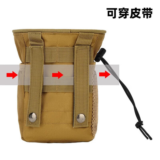 Zhizhou Tactical Waist Bag Men's Outdoor Mountaineering Portable Tool Storage Bag Multifunctional Rock Climbing Sports Bag Recycling
