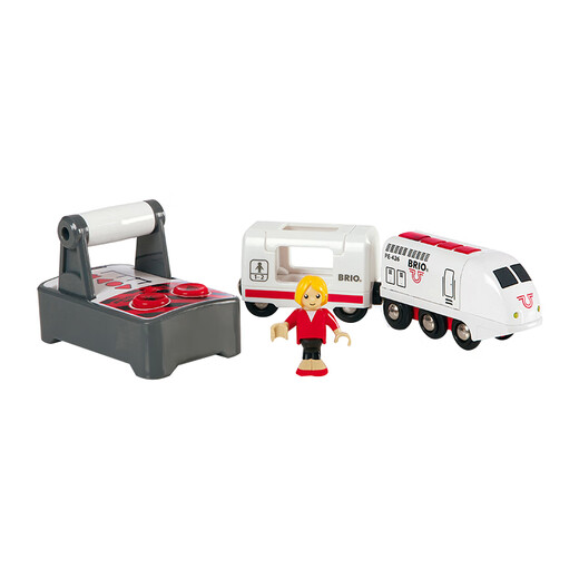 Couleur bleue Il Swedish Brio Train Worl Accessories Series Remote Contrôle Small Train Children's Toys 4 Station sonore 33580 Standard