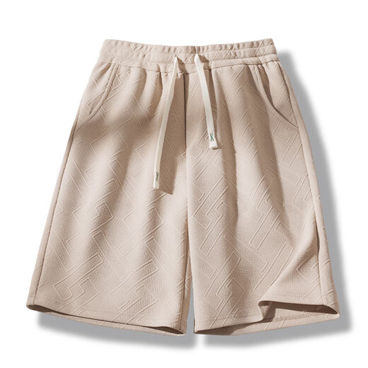 Yikesa Sports Casual Shorts Men's Summer Thin Loose Five-Fifth Pants 2025 New Trendy Versatile Casual itisOK Khaki XL