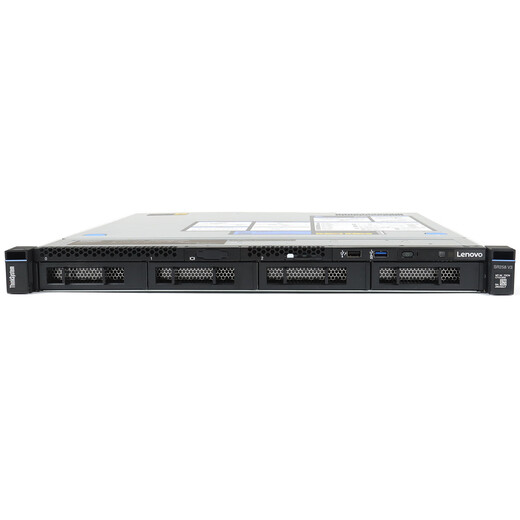 Lenovo ThinkSystem SR258 v3 single-channel 1U rack server host Xeon E-2434 quad-core 3.4-5.0GHz 32G memory丨2 2T hard drive丨RAID1
