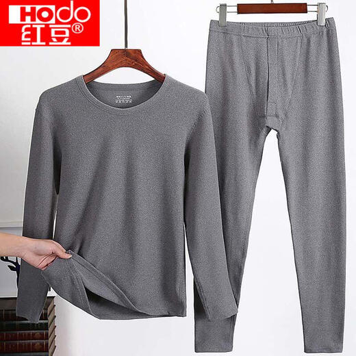 Hongdou (Hodo) Herrendeutsch Velvet Herbst Kleidung und Herbsthose Wärme Unterwäsche Kaltes runder Hals halb hoher Hals vollschneidiger Baumwollpullover Herbst und Winter 867/* Herren-Deutsch Samtanzug Burgund Burgund L empfohlen 90-110jin [Jin gleich 0,5 kg]