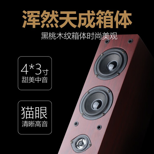 YTFY柏林之声家庭影院音响套装5.1家用客厅环绕组合音箱电视k歌重低音 七件套(10寸低音炮)+无线环绕