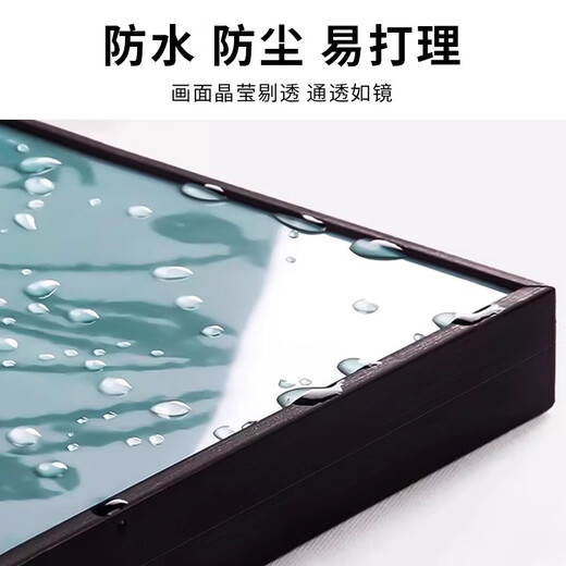 Meter box decorative painting without punching to cover the living room distribution box, switch box, weak current box, main power switch box hanging painting, Jinyumantang 40*30 (accommodating 30*20) hanging