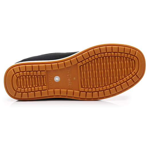 Ziweiqi Guotu 3522 waterproof shoes men's black one-foot old Beijing cloth shoes breathable lazy shoes quote beef tendon sole model 40