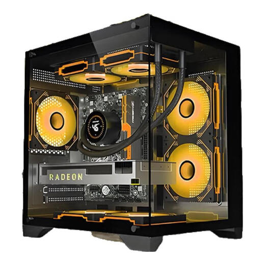 AMD Ryzen R5/R7 5600GT/5700G new host business enterprise office gaming desktop computer host designer computer DIY assembly machine configuration four/5700G/32G/1T