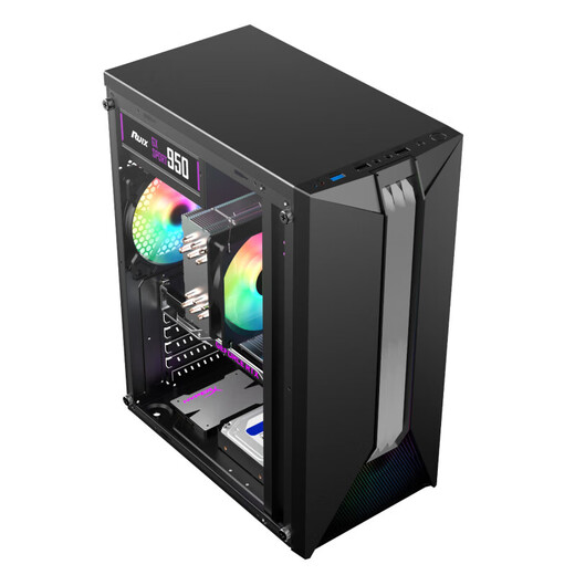 Header i3 12100F 13100F/RTX3050/3060/1660Ti Game Office Design Chicken-Eating Desktop Computer Host DIY Assembly Computer Complete Set of Complete Machine Installation Four: i3 13100F 丨16G丨RTX3050