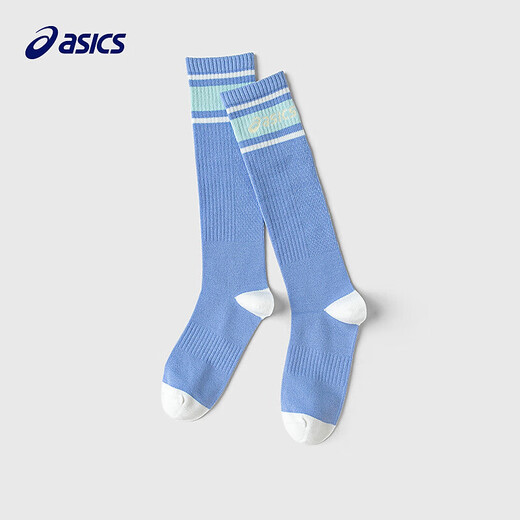 Asics/ASICS Children's 25th Summer New Product Moisture-Absorbing, Quick-Drying, Comfortable, Elastic and Breathable Ribbed Sports High Socks 6000 Purple One Size M