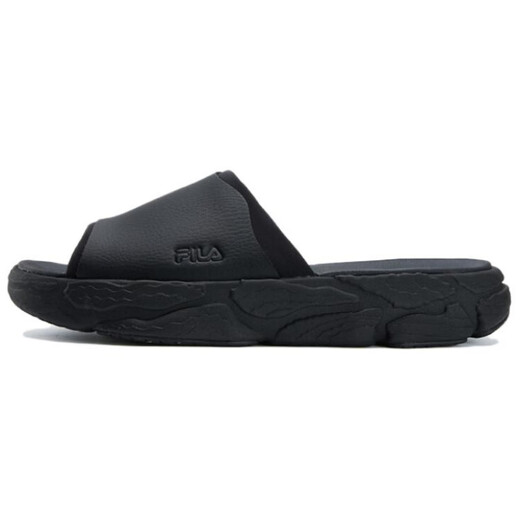 FILA Fern Fern straw sandals comfortable wear-resistant flip-flops men's black black 41