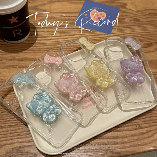 甜苗苗可爱闪粉蝴蝶结Kitty猫适用oppoReno13pro手机壳reno1211pro软壳reno1098pro防摔45k67se保护套Ace OOReno3元气版5G 紫色闪粉-kt