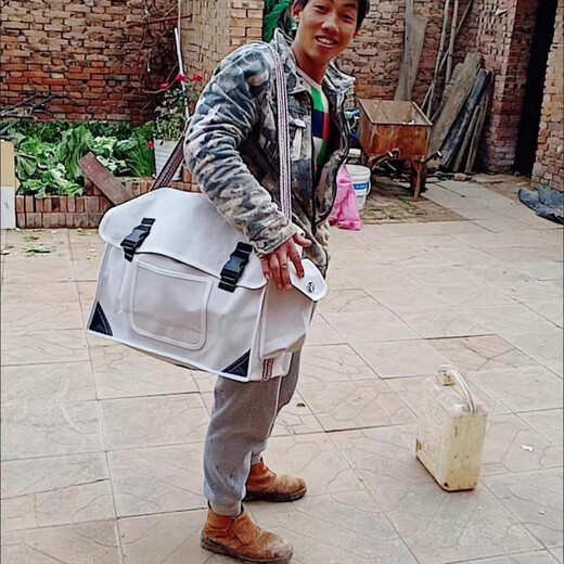 Xuan Ka Shi electrician thickened canvas bag repair and installation carpentry bag thickened wear-resistant extra thick construction site bricklayer bag extra large new thick non-fading large size length 45 width 15 height 30