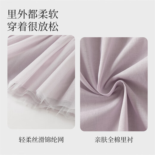 DAVE&BELLA Girls Chinese Style Hanfu Dress New Spring Baby Girl Dress Western Style Children's Mesh Skirt Children's Skirt Flower Print Ready Stock 110 cm (recommended height 100-110cm)