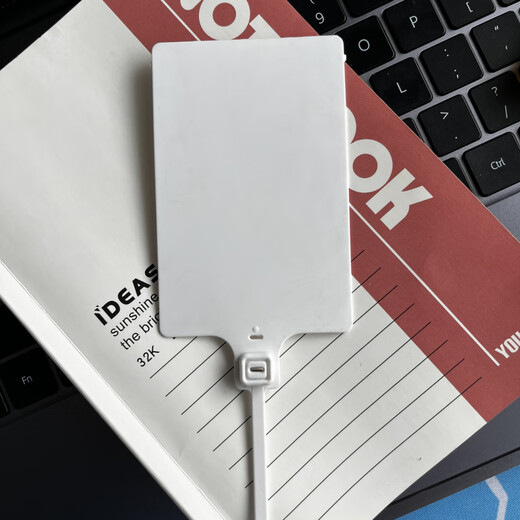 Этикетка для садоводства на открытом воздухе, водонепроницаемая и солнцезащитная пластиковая этикетка, бонсай, фруктовые деревья, сад, большой размер, белый, 6,5*10 см, пустая пробная версия, 5 шт.