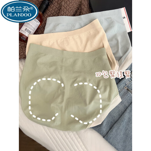 Palando 2025 NUEVA ARTO DE LA TIEZA MODAL MODAL PARA MUJERES AGURAS ANTIBACTERIAS SIMPLES Estudiantes del vientre Color sólido Algodón sin traza 9-9930-Matcha Green + Primrose Yellow + Haze Blue + Apricot L (recomendado 111-135Jin [Jin equivale a 0.5 kg]) unicode
