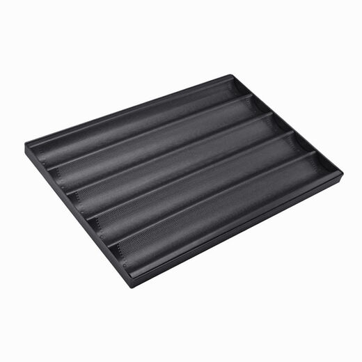 
Steaming Man Baking Mold Non-stick French Sticks Five-Slot Four-Slot Wave Baking Pan Bakery Bag U-shaped Bread Mold sn15935 Slot