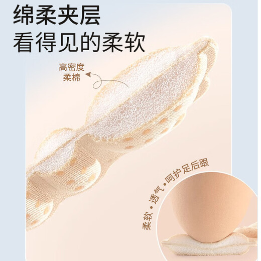 Huabaochi high-heeled shoes with anti-wearing heel stickers for women, anti-falling leather shoes, shoes with inner-heel pads, greatly modified and reduced in size