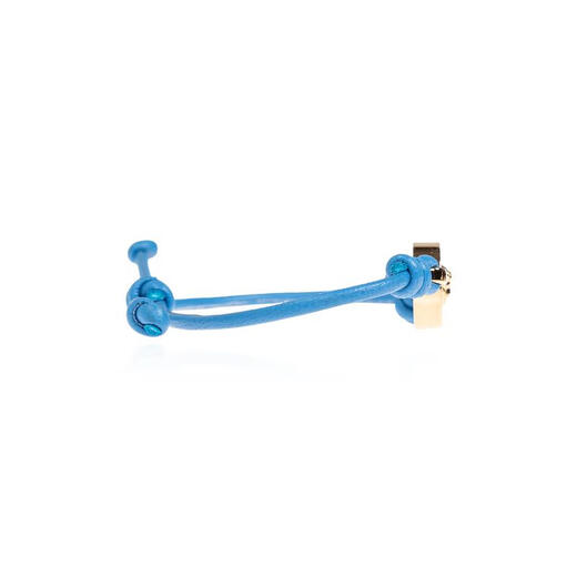 Versace de cuero de cuero de cuero ajustable para hombres hebilla de metal de metal decorativo accesorios de gemelo tu azul