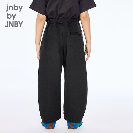 jnby by JNBY新款江南布衣童装长裤香蕉裤合体棉质休闲25秋男女童1P7E13540 001/本黑 120 cm