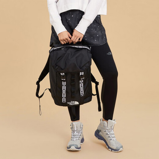 Le sac à dos confortable Universal North Face Sac à dos Polyester sac à dos Hommes et femmes couple noir noir