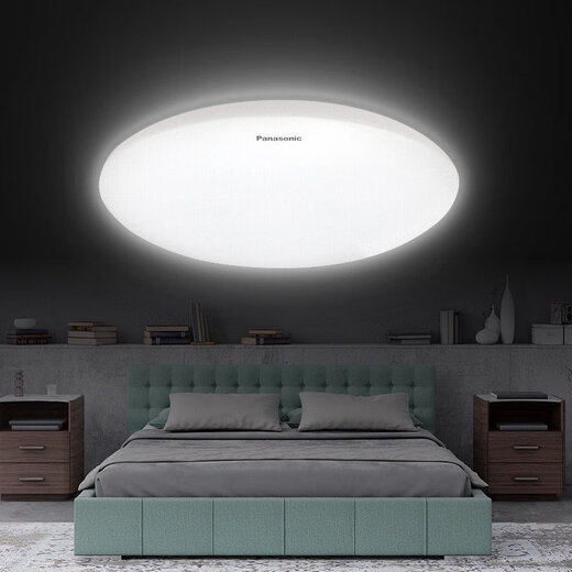 Panasonic Lighting LED Ceiling Light Bedroom Children's Room Light Modern Simple Kitchen Corridor Aisle Household Lighting 18W 18W Gold-edged Round 8-12M2 1049L