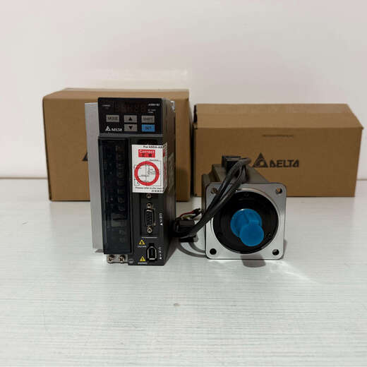 台达B2伺服电机驱动器套装400W750W100W200WA2台达伺候电机带刹车 ASD-A2-0121-L+ECMA-C1049