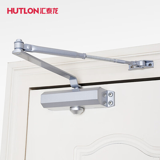 温以嘉隐形暗藏闭门器自动家用液压缓冲关门器90-180度可定位3523 GZ-3523【定位/不定位/可转换】