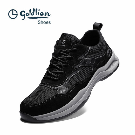 
GY Jinlilai men's shoes 2025 new mesh casual shoes men's summer breathable cloth shoes men's lightweight and versatile sports shoes JLL9855 sand color domestic standard code 40 wide and fat feet, big shots