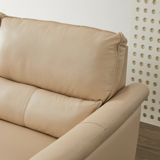 
Zhihuashi First Class Zero Wall SE-U11167BM Zero Modern Living Room Top-Level Cowhide Electric Function Sofa Moonlight White Three-person 246cm - Double Electric