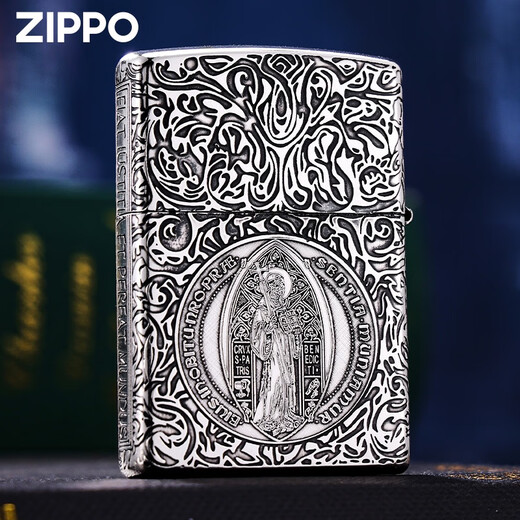 Lighter Reverend Constantine Silver-plated Engraving Windproof Kerosene Gifts for Boyfriend Original Pastor Constantine New Machine Oil-free DY9902DK