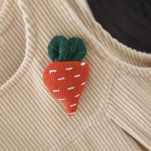 G.DUCKKIDS little yellow duck fashionable girls corduroy overalls children's autumn pants baby girl jumpsuit beige 80 cm openable