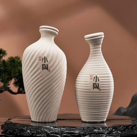 Yangshao Yangshao Caitao Keramikhaus, Schnaps mit Keramik, zufällige Verpackung für neue und alte, gute Geschenke für Selbstvernetzung, 52 Grad 738ml 4 Kisten, Yangshao Small Keramik Whole Box