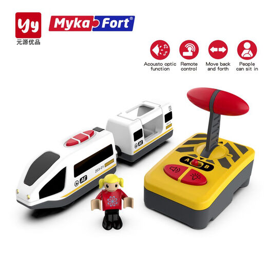 G.32 McAvo Remote Control Electric Train Children's Toys Compatible avec Hapebrio Wood Track Color Box 91023 Remote Control Train White Set non inclus Standard officiel