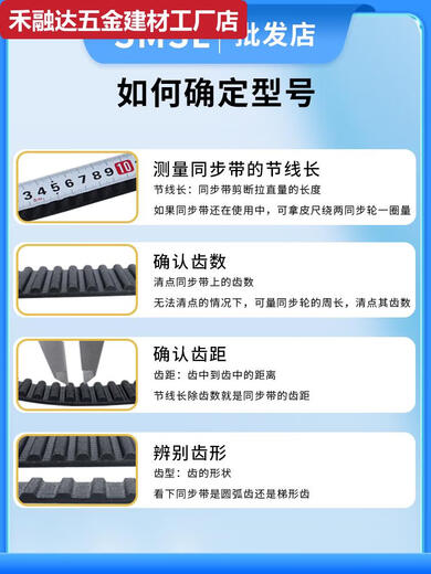 甜苗苗橡胶同步带-----传动带同步轮套装同步皮带 25mm 8M-1048