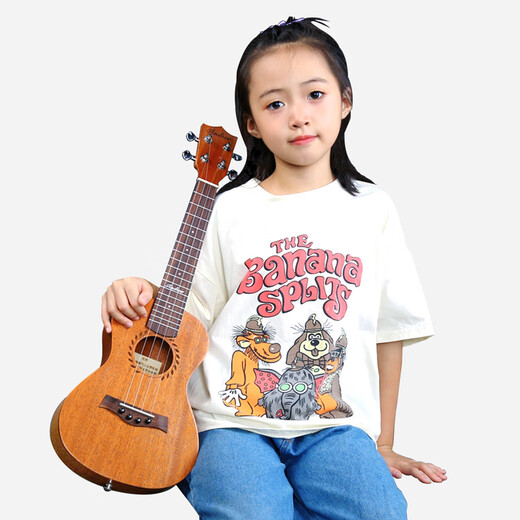 
He Jiagong Ukulele Beginner Beginners and Beginners for Girls' Introductory Vancouver 23-inch Small Guitar Children's Ocean Empire + Accessories + Tuner + Cotton Bag 23-inch