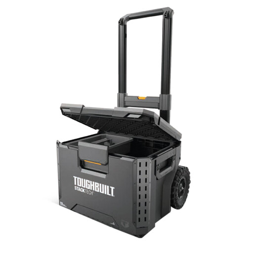 Tuobide Trolley Toolbox Stackable Storage Box Industrial Grade Electrician Home Camping Car Combination Large Capacity Extra Large