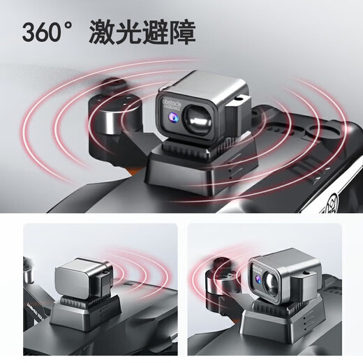 Dwi智能云台GPS高端无人机高清航拍飞行器入门儿童玩具遥控飞机 带大屏屏显遥控器+GPS+三摄高清 1电送收纳包+玩坏换新+终身质保
