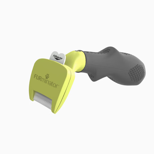 FURminator comb dog dehairing comb to remove velvet hair, clean and remove floating hair, Labrador German Shepherd Short-haired Dog, Extra Small