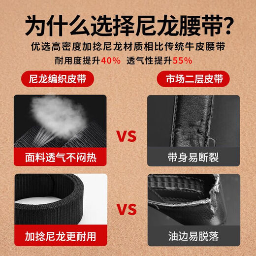 罗蒙帆布皮带男士自动扣编织战术腰带中青年休闲户外简约百搭牛仔裤带