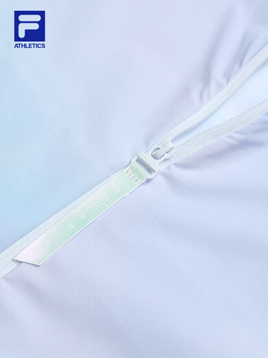 斐乐（FILA） 女士梭织外套2025夏新款健身运动满印防晒连帽上衣 满印一-Z XS  155/76A/XS