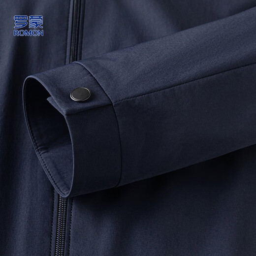 Lomon Jacket Men's Fashion Micro Wrinkle Textured Jacket Coat Simple Basic Versatile Men's Lapel Casual Top