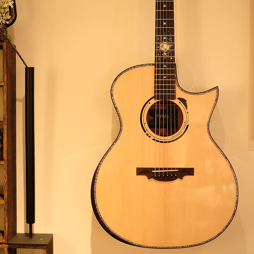 
TYMA TYMA Xinghai full single guitar 41 inch high-value folk acoustic guitar advanced performance professional guitar Xinghai OS1 pickup丨Electric box model