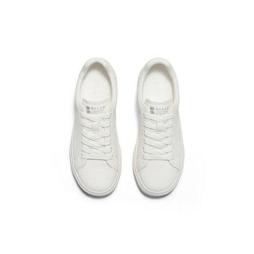 Belle Casual White Shoes 2025 Autumn All-Match Shoes B2687CM5 White 34
