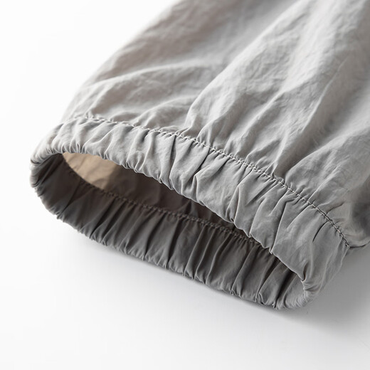 JEEP SPIRIT sun protection air-conditioning clothing with fan for men and women cooling and cooling fan clothing outdoor fishing and riding construction site work clothes gray + 1 set of accessories L